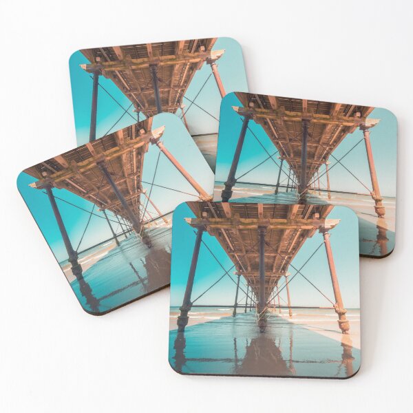 Item preview, Beneath a pier at the seaside designed and sold by tdportfolio.