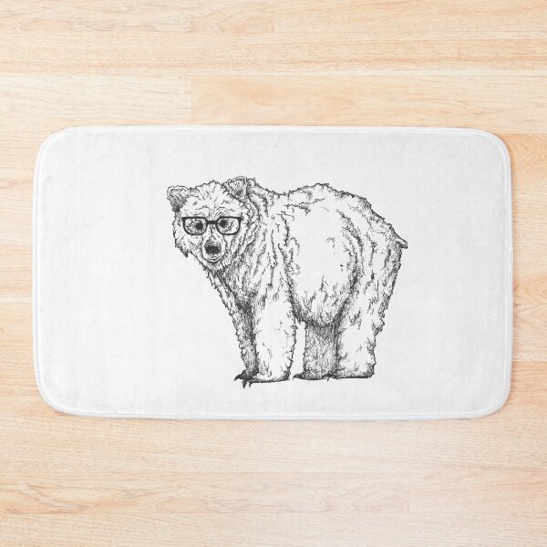 Item preview, Hipster Bear designed and sold by Jamie Stryker.