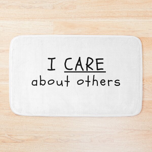 Item preview, Funny White Lies Quotes- I Care About Others designed and sold by The Little Wood Cottage.
