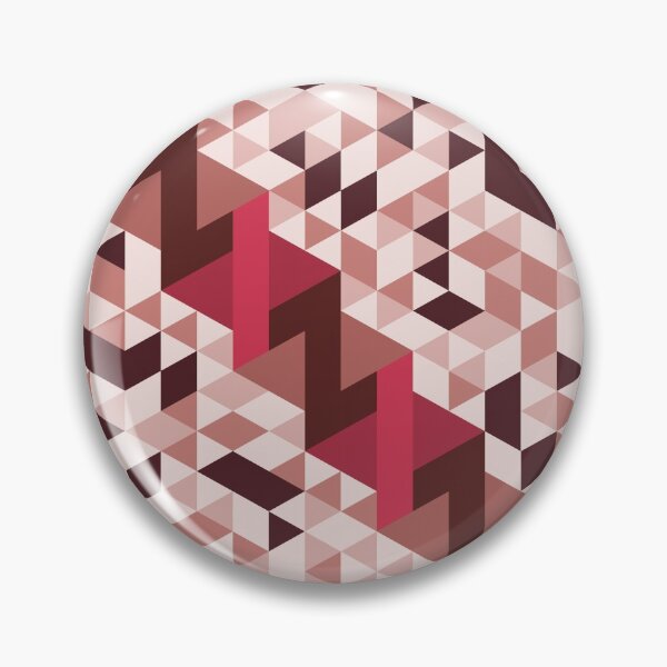 Item preview, Abstract Modern Red Geometric Pattern designed and sold by quarantineshop.