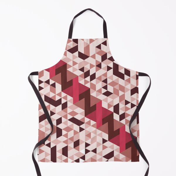 Item preview, Abstract Modern Red Geometric Pattern designed and sold by quarantineshop.
