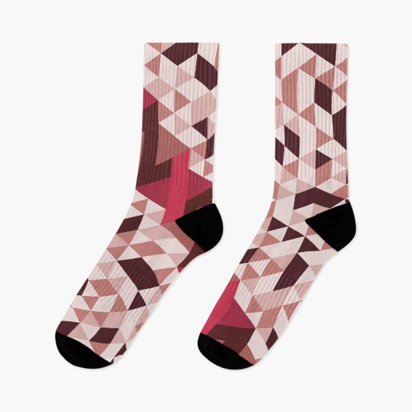 Item preview, Abstract Modern Red Geometric Pattern designed and sold by quarantineshop.