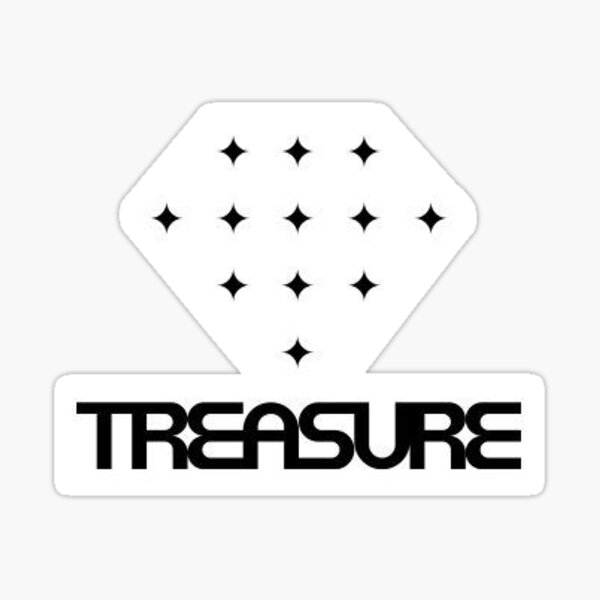 Treasure Logo Sticker