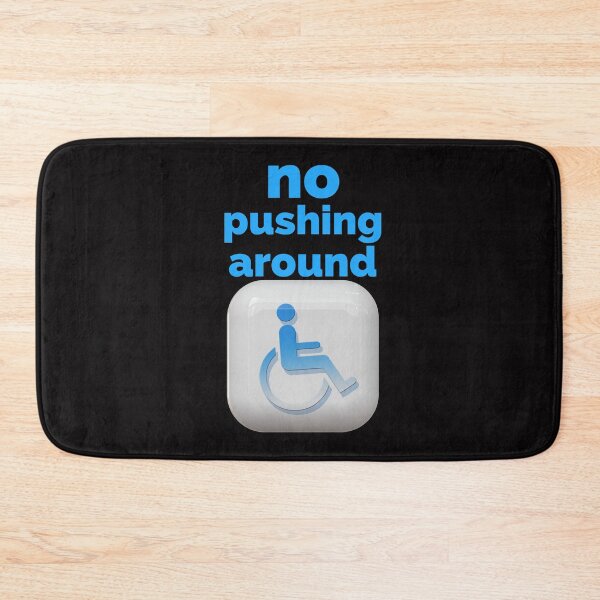 Item preview, no pushing around designed and sold by doctors-apparel.