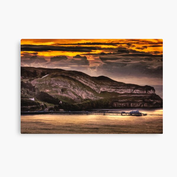 Great Orme Sunset Canvas Print