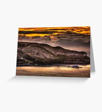 Great Orme Sunset Greeting Card