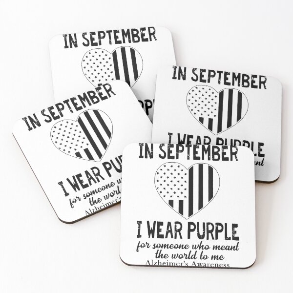 Item preview, In September I Wear Purple For Someone Who Meant The World designed and sold by RussellRoss.