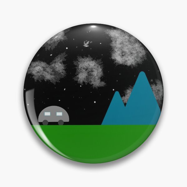 Artikelvorschau, Minimalistisches Camping bei Nacht entworfen und verkauft von Artie297.