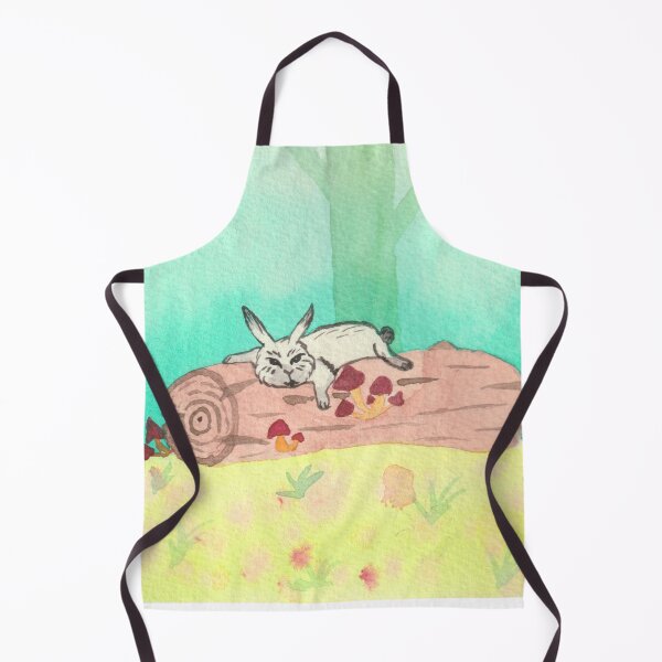Item preview, resting bunny in the forest designed and sold by Sonderblume.