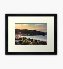 Llandudno Bay and Great Orme at Sunset from Nant y Gamar Framed Print
