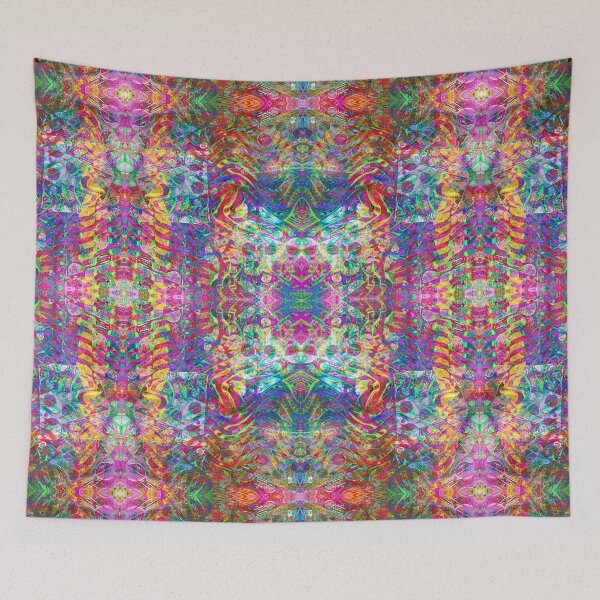 Item preview, Heat Waves Monoprint Pattern designed and sold by Heatherian.