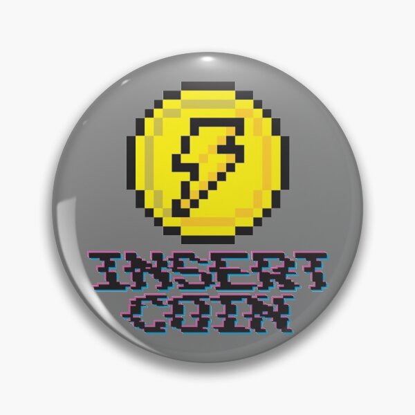 Item preview, Insert Coin designed and sold by GlitchClothing.