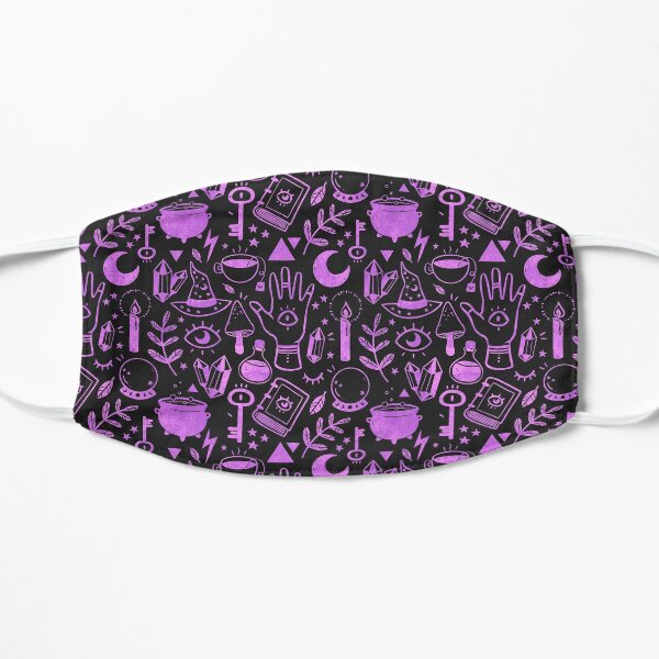 Witchy Things Textured Purple Mask