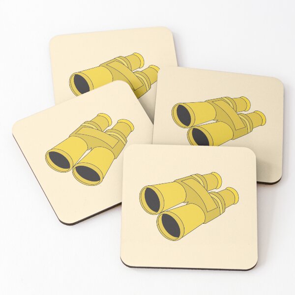 Item preview, Binoculars in yellow designed and sold by thetypographer.