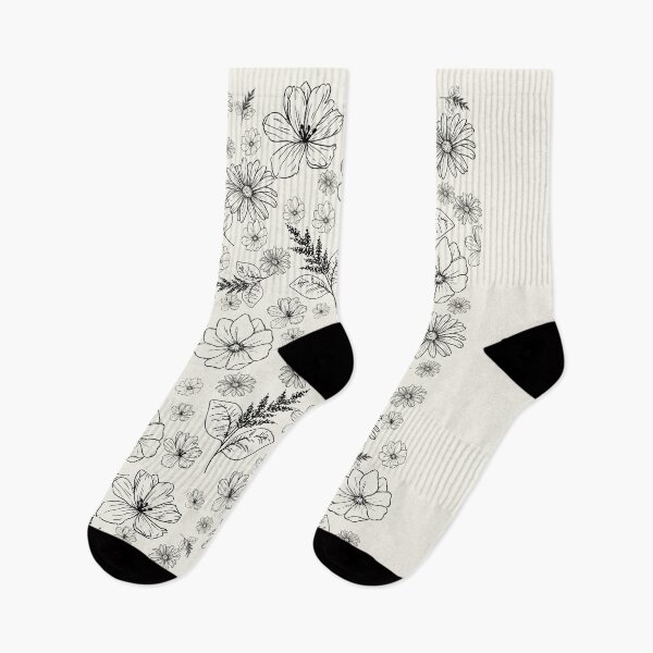 Item preview, Minimalist Floral Pattern designed and sold by sunandsnowglobe.