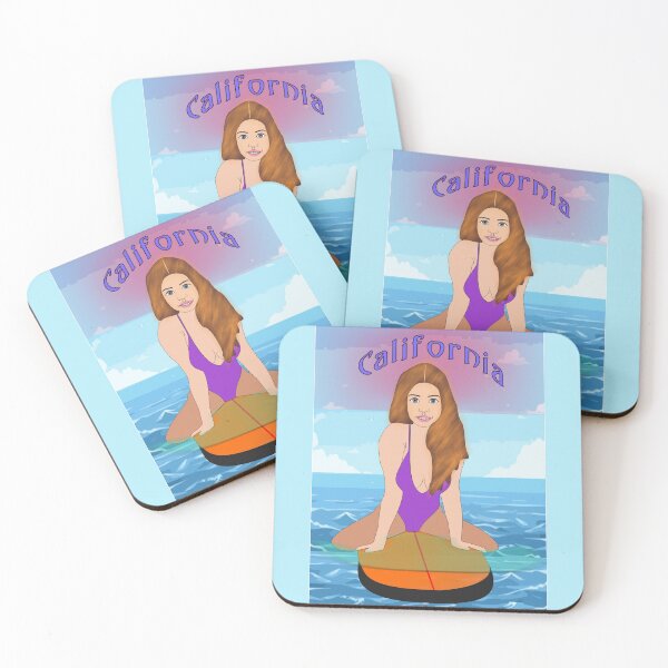 Item preview, CA, Surfer girl. designed and sold by EspDzines.