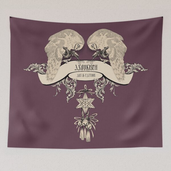 Item preview, Tattooshop sign illustration designed and sold by Anoukisch.