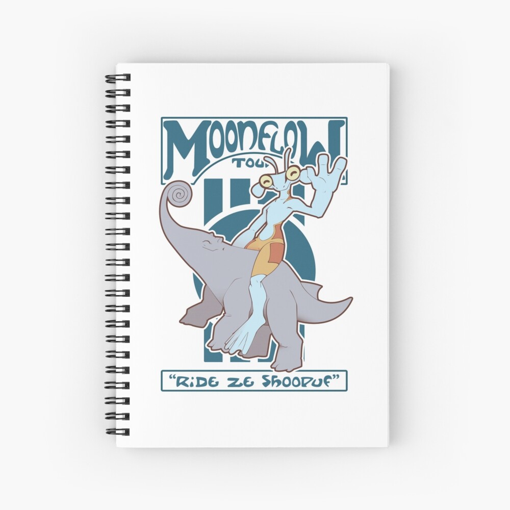 Shoopuf Tour Spiral Notebook