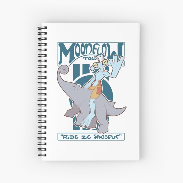 Shoopuf Tour Spiral Notebook