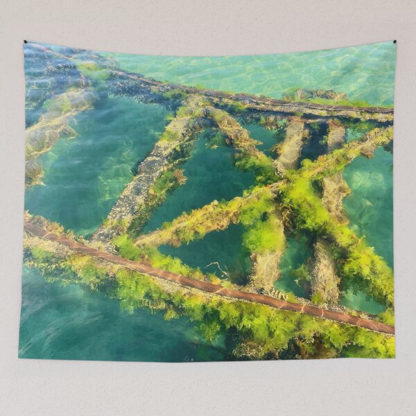 Item preview, Underwater Reflections, Mornington Pier designed and sold by ajdesignsau.
