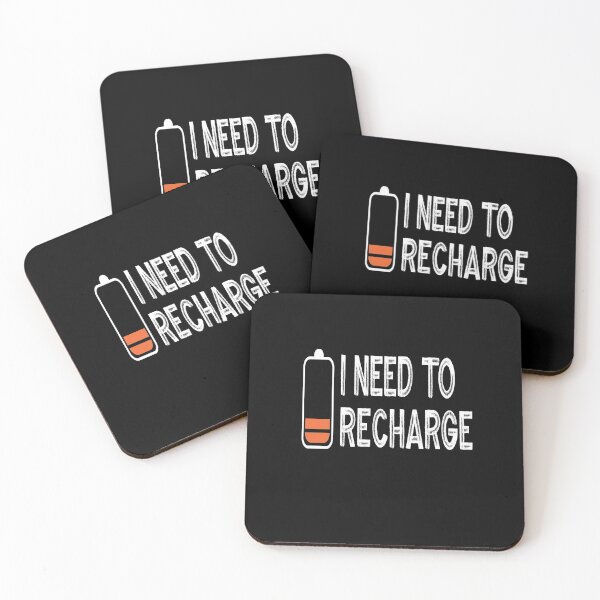 Item preview, I Need To Recharge , Funny  designed and sold by alikassi.