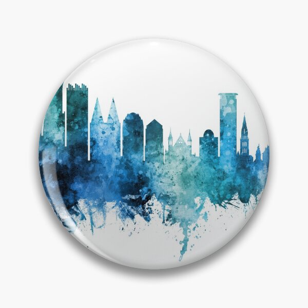 Item preview, The Hague Netherlands Skyline designed and sold by ArtPrints.