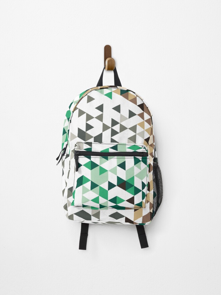 Thumbnail 1 of 3, Backpack, Abstract Geometric Tree designed and sold by quarantineshop.