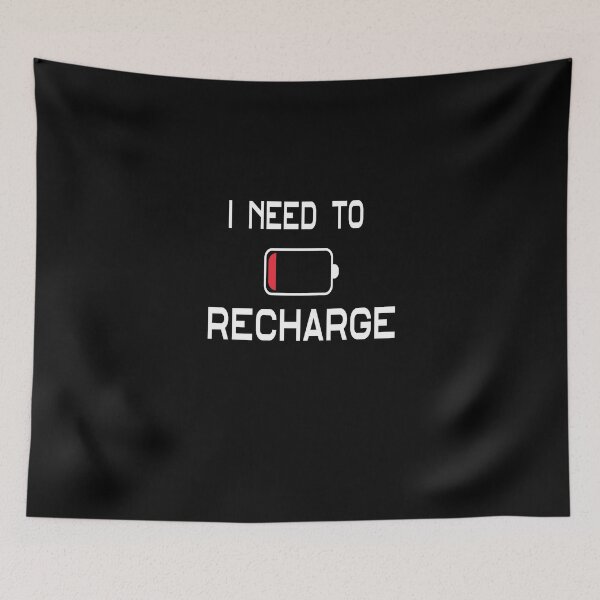 Item preview, I Need To Recharge , Funny  designed and sold by alikassi.