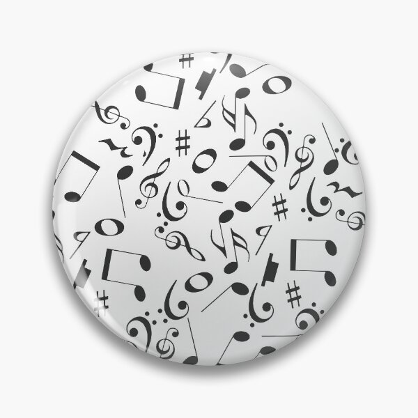 Item preview, Music note pattern (dark on light) designed and sold by TyronMorgan.