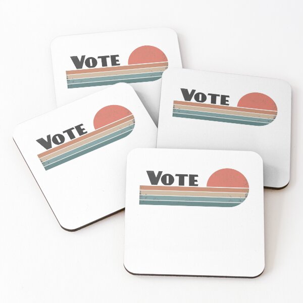 Item preview, Vintage sunset Vote (dark on light) designed and sold by TyronMorgan.