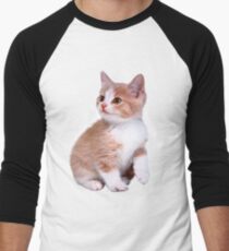 Kitten! Sale!!! Men's Baseball ¾ T-Shirt