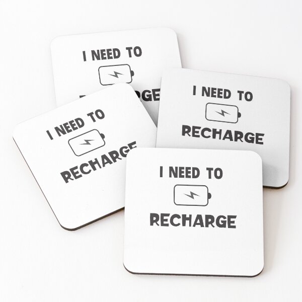 Item preview, I Need To Recharge , Funny  designed and sold by alikassi.