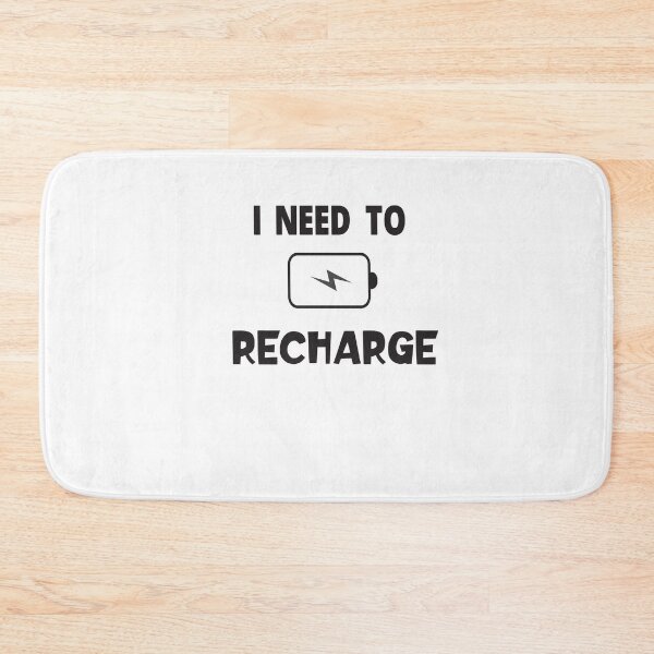 Item preview, I Need To Recharge , Funny  designed and sold by alikassi.