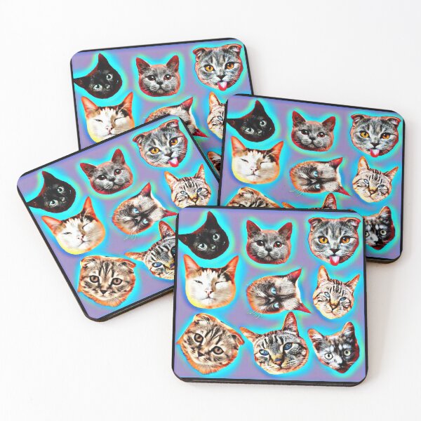 Artikelvorschau, Fabulous Felines Zoom Meeting entworfen und verkauft von CreativeMeaning.