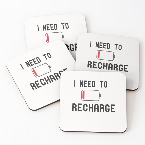 Item preview, I Need To Recharge , Funny  designed and sold by alikassi.