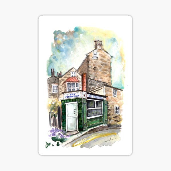 Robin Hoods Bay Fisheries Sticker