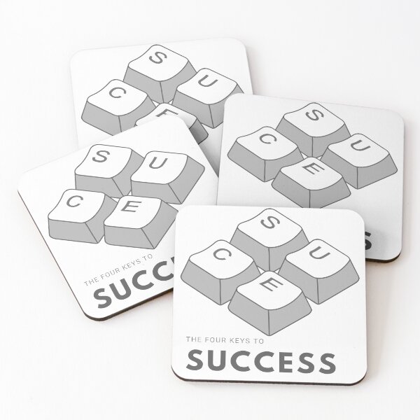 Item preview, The Four keys to success designed and sold by amithachapa.