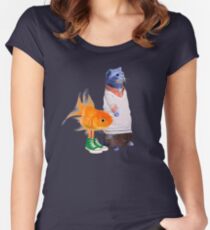 The Amazing World of Gumball in real life Women's Fitted Scoop T-Shirt