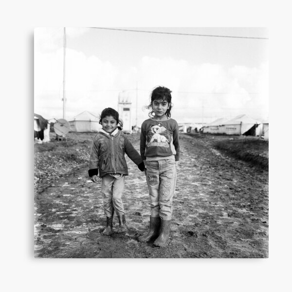 Faces of a Refugee Camp - Kowergosk #4 Canvas Print