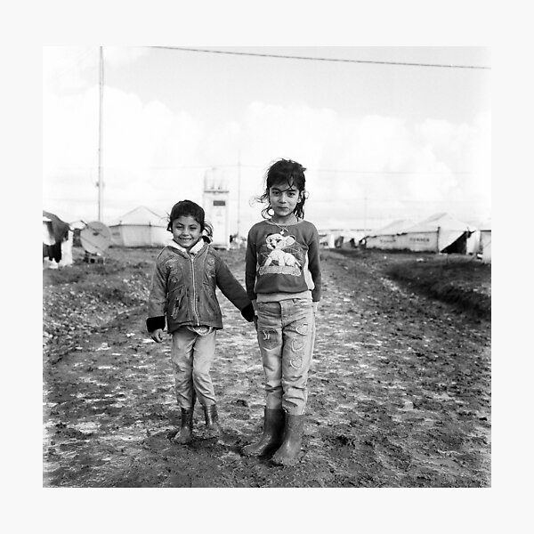 Faces of a Refugee Camp - Kowergosk #4 Photographic Print