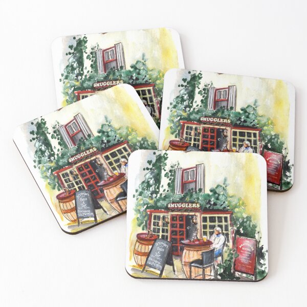 Item preview, Smugglers Bistro And Bar In Robin Hoods Bay designed and sold by Goodaboom.