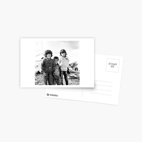Faces of a Refugee Camp - Kowergosk #5 Postcard