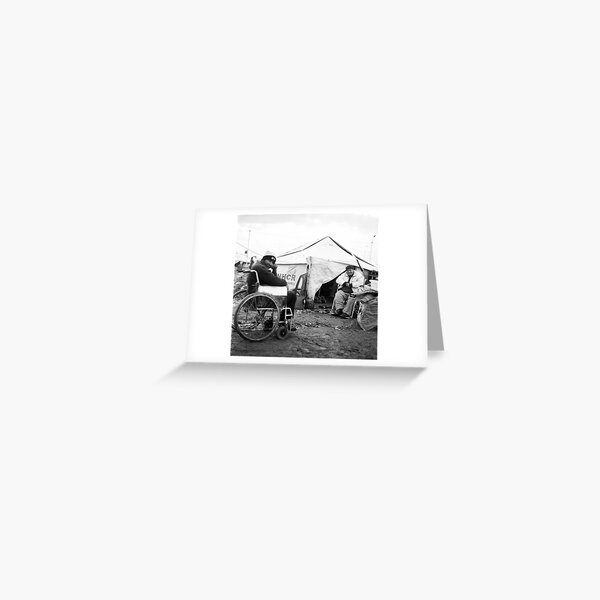 Faces of a Refugee Camp - Kowergosk #7 Greeting Card