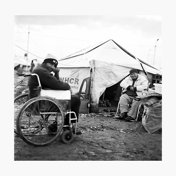 Faces of a Refugee Camp - Kowergosk #7 Photographic Print