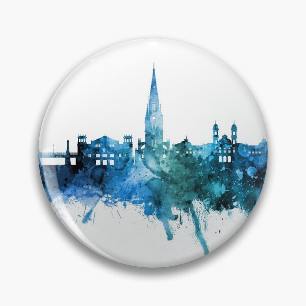 Item preview, San Sebastian Spain Skyline designed and sold by ArtPrints.