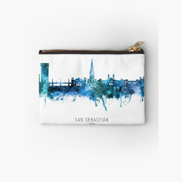 Item preview, San Sebastian Spain Skyline designed and sold by ArtPrints.
