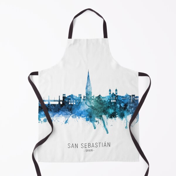 Item preview, San Sebastian Spain Skyline designed and sold by ArtPrints.