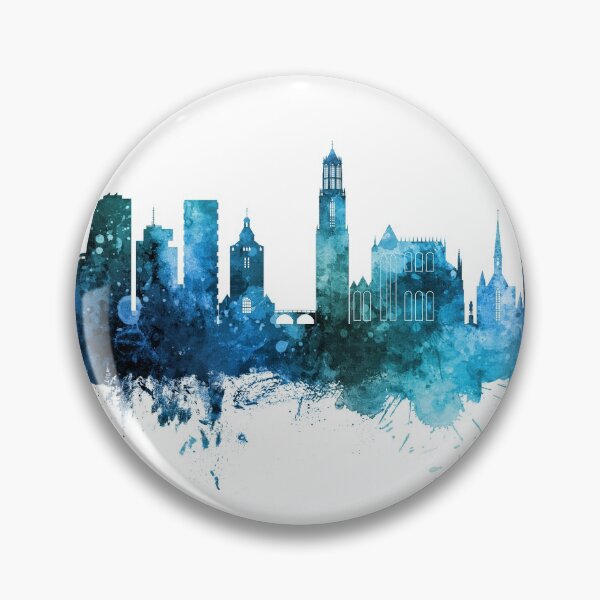Item preview, Utrecht The Netherlands Skyline designed and sold by ArtPrints.