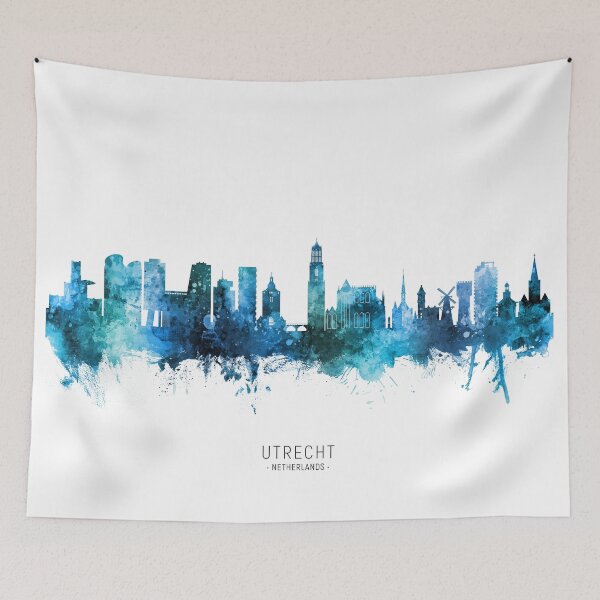 Item preview, Utrecht The Netherlands Skyline designed and sold by ArtPrints.