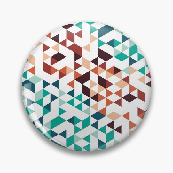 Item preview, Abstract Geometric Triangles Pattern designed and sold by quarantineshop.